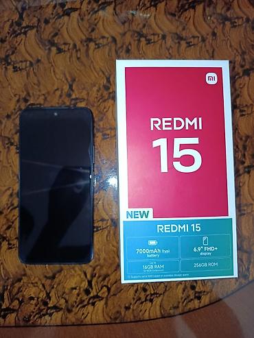 Redmi 256 GB, rəng - Qara, İki sim kartlı lalafo.az -da Redmi 256 GB, rəng - Qara, İki sim kartlı