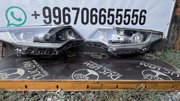 Передние фары: Комплект передних фар Hyundai 2018 г., Б/у, Оригинал — 3