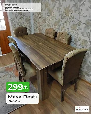 Məhsul: Masa Dəsti - Ölçü: 90×160 sm - Mexanizm: Açılmayan (əlavə lalafo.az -da Məhsul: Masa Dəsti - Ölçü: 90×160 sm - Mexanizm: Açılmayan (əlavə