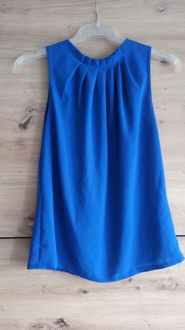 korset bluza: S (EU 36), Polyester, Single-colored