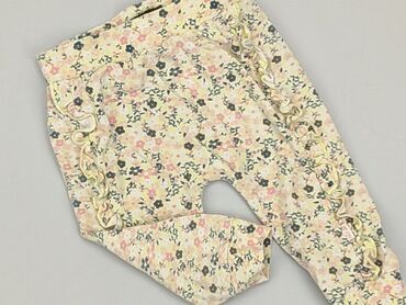 letnie sukienki w kwiatki: Legginsy, 0-3 m, stan - Dobry