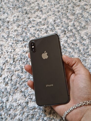 Infinix: IPhone X, 64 GB, Qara, Simsiz şarj, Face ID, Sənədlərlə