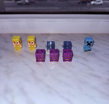киндер майнкрафт: Kinder joy Minecraft satilir. Ededi - 4 azn
Goy creeper - 8 azn — 1