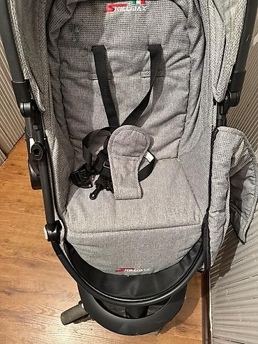 Коляски: Коляска, Другой бренд, цвет - Серебристый, Б/у, Самовывоз — 4