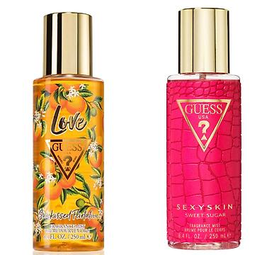 molekül 04 parfum: Guess bədən spreyləri – 250 ml (8.4 fl. oz.) hər biri 1) Guess Love – — 1
