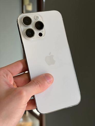 IPhone 14 Pro Max, 256 GB, Ağ, Zəmanət, Face ID, Sənədlərlə