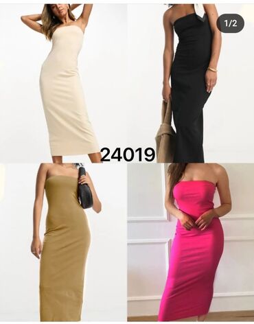 moda haljine: S (EU 36), M (EU 38), L (EU 40), Večernji, maturski, Top (bez rukava)