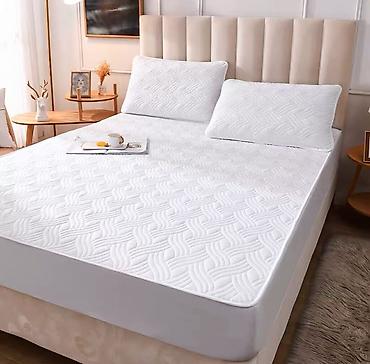 Наматрасники и топперы: Наматрасники ✔️Хлопковые ✔️Уплотненные ✔️Стеганные ✔️На резинке — 4