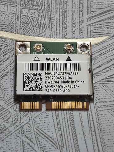 vi fi: Broadcom BCM943142HM (Dell DW1704) Mini PCIe WLAN kartı - Model — 1
