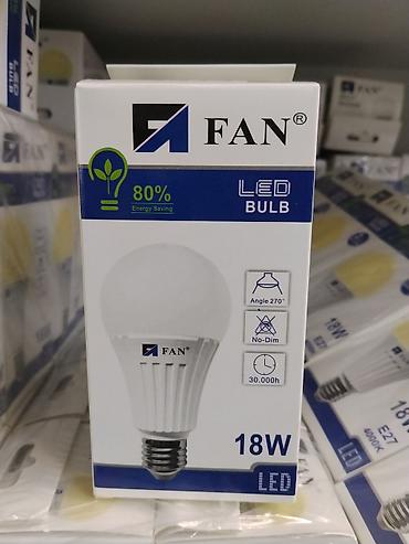Лампочки: Светодиодная лампа FAN LED Bulb 18W с цоколем E27. Характеристики: - — 1