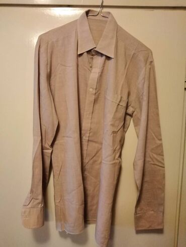 ralph lauren kosulja muska: Shirt Long sleeves, XL (EU 54), color - Brown, Cotton