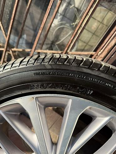 Колеса в сборе: Колеса в сборе 235 / 45 / R 18, Лето, Б/у, Комплект, Легковые, Литые, отверстий - 5 — 5