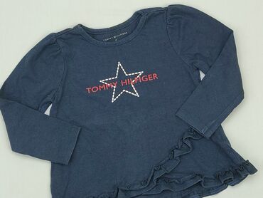 kamizelki dziewczęce: Bluzka, Tommy Hilfiger, 2-3 lat, 92-98 cm, stan - Dobry