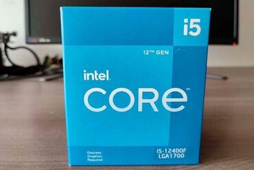 Prosessorlar: Prosessor Intel Core i5 i5-12400f, > 4 GHz, 6 nüvə, İşlənmiş