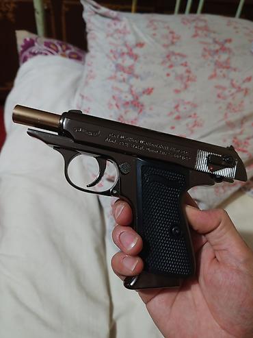 oyuncaq silahlar satisi: AIRSOFT TAPANCA. WALTER PPK. TAM MAKAROV DIZAYNINDA. PNEVMATIK — 6