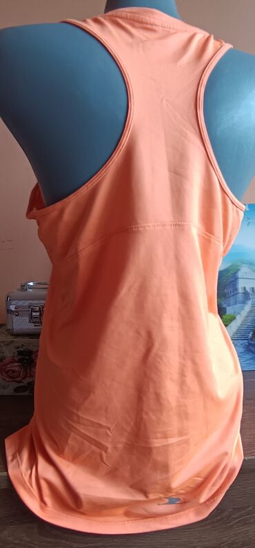 pull and bear majice zenske: M (EU 38), Polyester, Single-colored, color - Orange