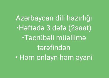 Digər kurslar: Repetitor, Ədəbiyyat, Azərbaycan dili, Abituriyent hazırlığı