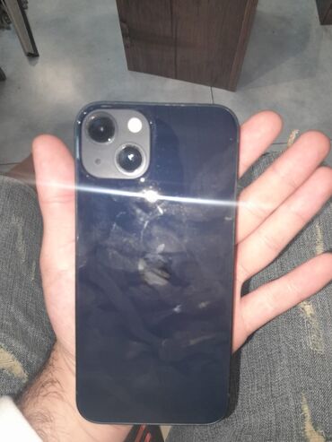 ayfon 13 dubayski: IPhone 13, 128 GB, Midnight, Face ID, Zəmanət