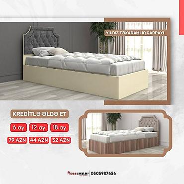 Çarpayılar: Yeni, Təknəfərlik çarpayı, Bazasız, Matras ilə, Siyirməsiz, Azərbaycan — 8