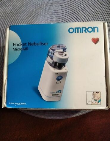 Inhalatori, nebulizatori: Omron-besumni mali inhalator na baterija.Pogodan za putovanje.Stane