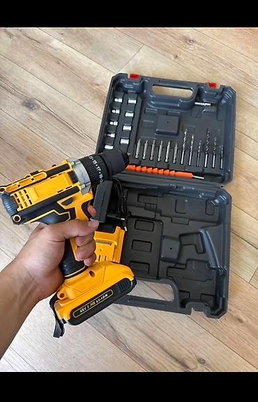 дрел: Аккумуляторный шуруповёрт/дрель DeWALT в комплекте Состав набора: - — 3