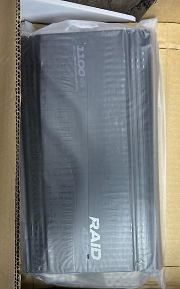 pro 2: RAID 4100 – 4 kanallı avtomobil gücləndiricisi Texniki xüsusiyyətlər — 4