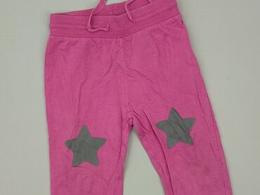 rossmann klapki dla dzieci: Sweatpants, 9-12 months, condition - Good