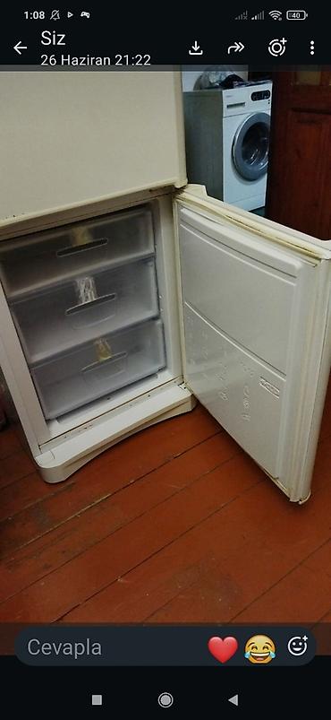 kolbasa soyuducu: Indesit iki qapılı soyuducu - Rəng: ağ - Yuxarıda soyuducu bölmə — 1