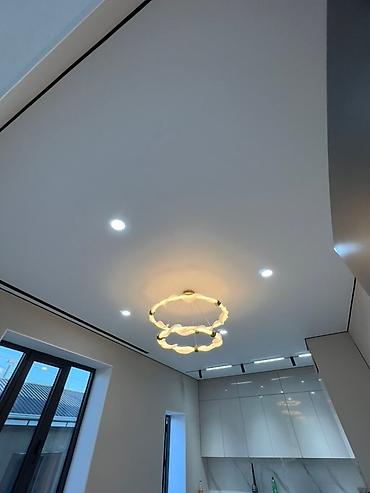 Натяжной потолок: Натяжной потолок Матовое Монтаж — 5