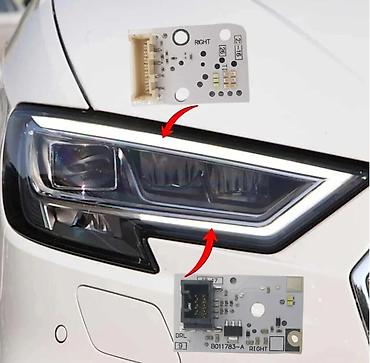 Ostala auto elektronika: LED DRL modul (ploča) za Audi A3/S3 8V Facelift Opis: - Novi LED — 9