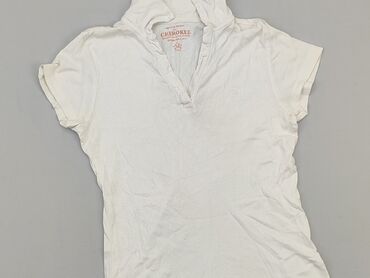 bluzki granatowa w białe groszki: Polo shirt, M (EU 38), condition - Good