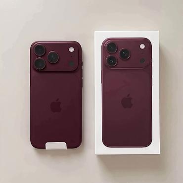 16 plus: IPhone 18 Pro Max, 256 GB, Bordo, Hissə-hissə ödəniş — 5