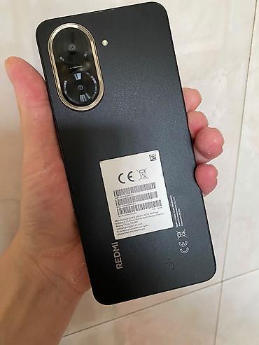 64: Redmi, Redmi A5, Б/у, 64 ГБ, цвет - Черный, 2 SIM — 1