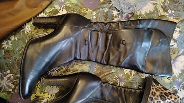donna: BAROCO Collection qadın çəkmələri,natural dəri Layka, razmer 36-37 - — 2