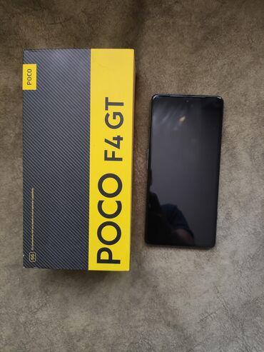 купить игровой телефон: Poco F4 GT, Б/у, 256 ГБ, цвет - Черный, 2 SIM