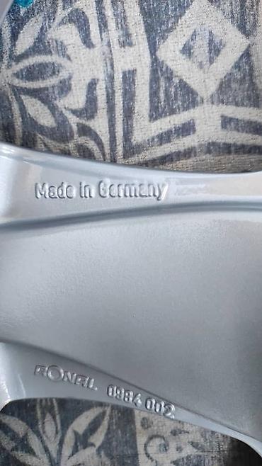 диски r16 5 112: Литые Диски R 16 Mercedes-Benz, Комплект, отверстий - 5, Б/у — 5
