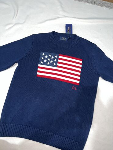 бюстгальтер для маленького бюста: Мужской свитер, M (EU 38), Polo Ralph Lauren, Новый, цвет - Синий, Самовывоз