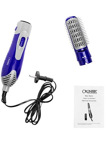 Бытовая техника: Fen-fırça Cronier CR-800-1, 5000W, 3 qızdırma rejimi, Mavi — 3