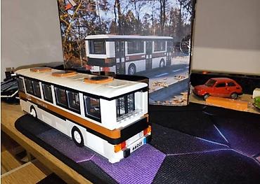 Kreativni setovi za decu: Vintage Retro AUTOBUS - set za sklapanje - NOVO VELIKI RETRO-STIL — 2