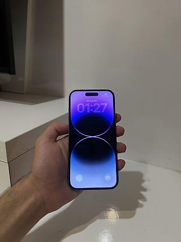 Mobil telefonlar: IPhone 14 Pro, 128 GB, Deep Purple, Zəmanət, Simsiz şarj, Face ID — 2