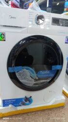 Стиральные машины: Стиральная машина Midea, Новый, Автомат, До 9 кг, Полноразмерная at lalafo.kg — 6 Стиральные машины: Стиральная машина Midea, Новый, Автомат, До 9 кг, Полноразмерная — 6