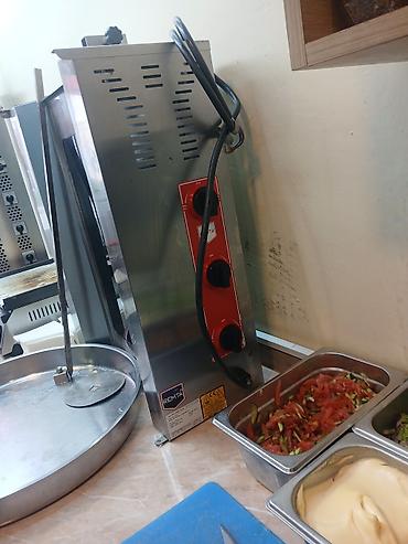 doner picagi: Remta elektrikli dönər ocağı və dönər kəsim dairəsi (stolüstü — 1