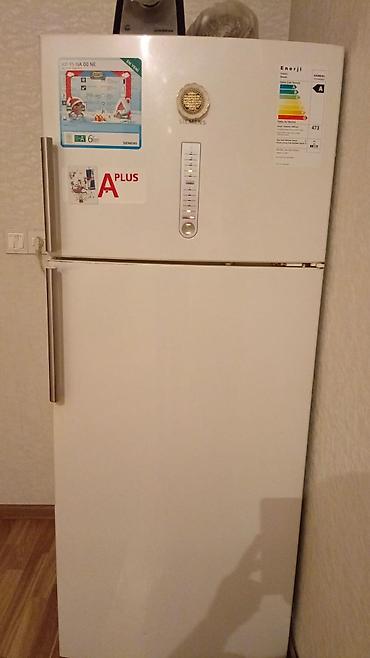 Soyuducular: İşlənmiş 2 qapılı Siemens Soyuducu Satılır, rəng - Ağ, Dolab içi — 1