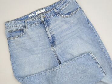 jeansy plus size wysoki stan: Mango, Jeans for women, size 3XL (EU 46)