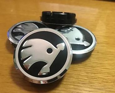 Gume i felne: ČEPOVI ZA FELNE ŠKODA 65 MM / 56 MM - NOVI ZNAK - ORIGINALNI | — 1