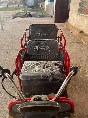 Другой электротранспорт: Электрический трицикл (грузо‑пассажирский) - Компоновка: три колеса — 5