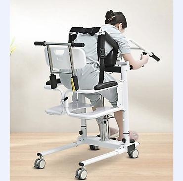 4 ayaq: Çoxfunksiyalı xəstə köçürmə və baxım arabası - Ev və klinik mühitdə — 3
