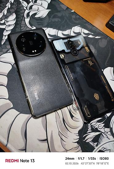 ремонт телефонов xiaomi бишкек: Xiaomi, 13 Ultra, Колдонулган, 256 ГБ, түсү - Кара — 1