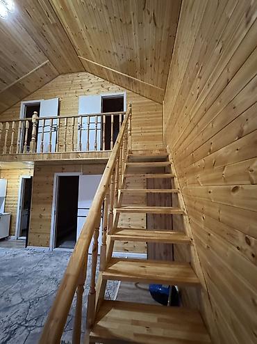 дубовый: Каркасно-деревянный дом в современном стиле A-Frame с панорамным — 4