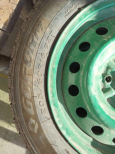 т 28 х4: Дөңгөлөктөр монтажда 205 / 60 / R 16, Кыш, Колдонулган, Комплект, Жеңил унаалар, Темир, тешиктери - 5 — 2
